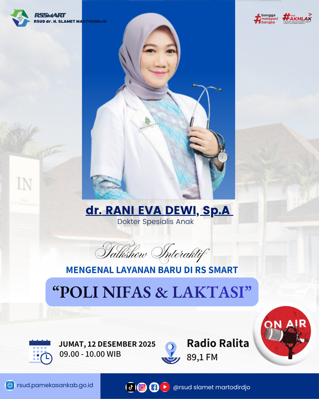Mengenal Layanan Baru di RS SMART “POLI NIFAS DAN LAKTASI”